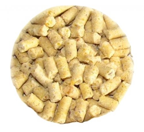 Tallow pellets with mealworm